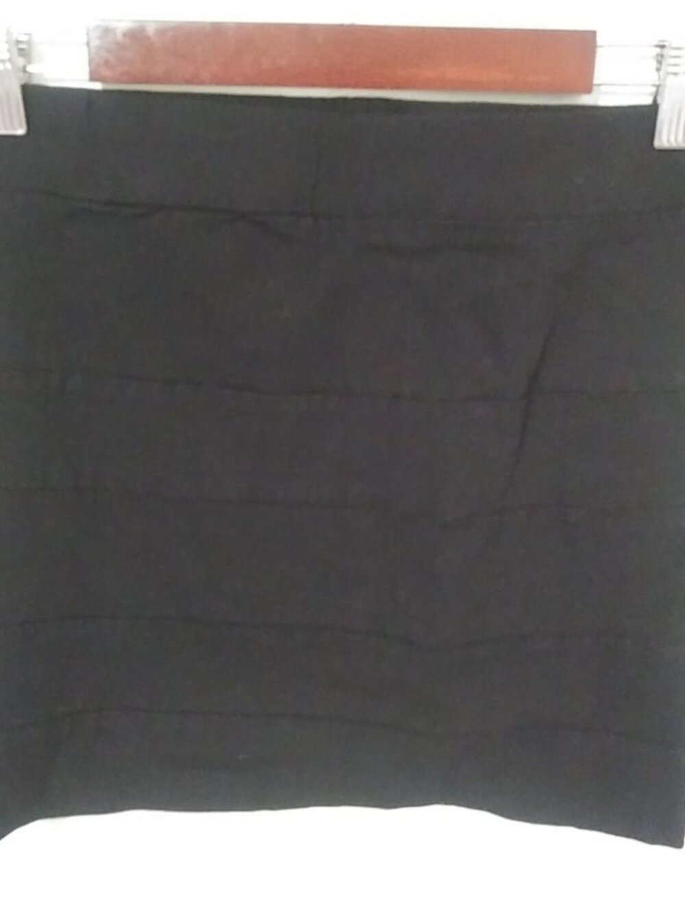 bebe 2B S Black Stretch Mini Bandage Skirt